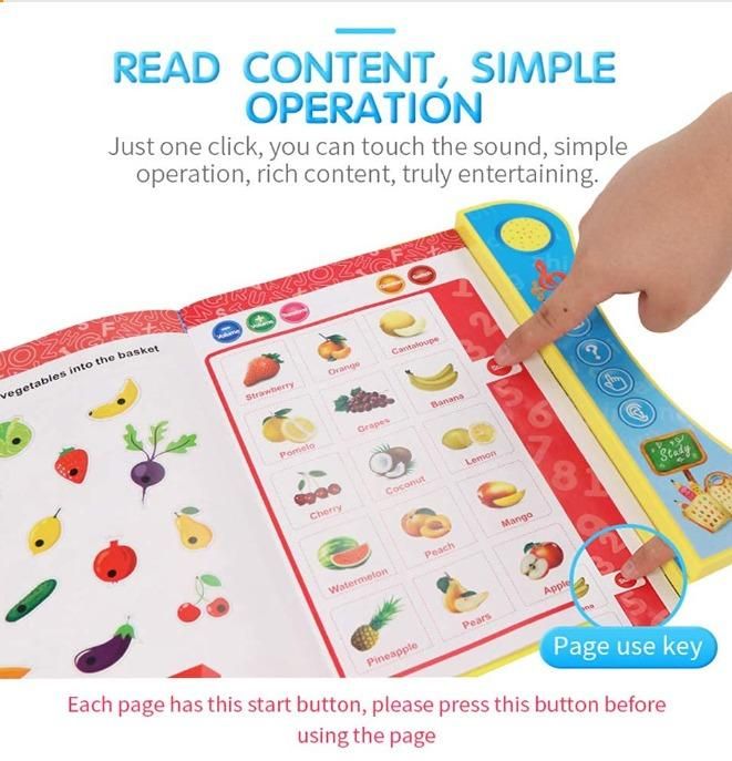 Learning Book with Sound - Multicolor